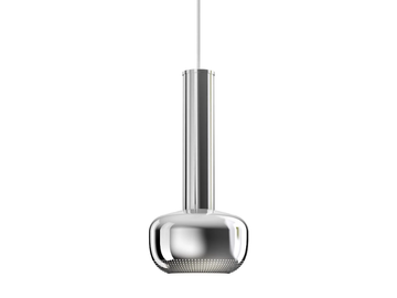 VL 56 - Brass or chromed aluminium pendant lamp by Louis Poulsen - view 3